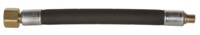 Hose outlet straight oil, braided nitrile/chloroprene rubber