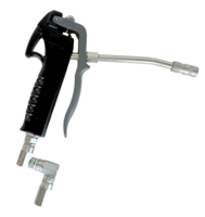 Vanne de r&eacute;gulation de graisse avec sortie rigide, connecteur hydraulique et pivot en Z