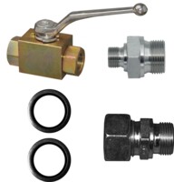 Pump installation kit to pipe 22 mm