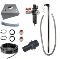 Installation kit for wall mounted diaphragm pump 1, for 208 l drum or IBC