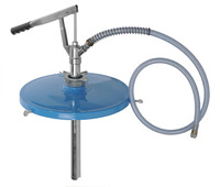 Loader pump for grease reservoir 20 kg drums.