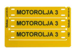 Étiquettes de tuyau (suédois uniquement) Étiquettes de tuyau (suédois uniquement)