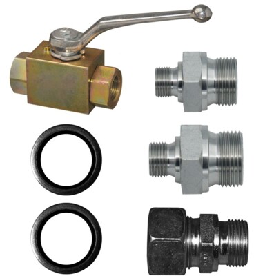 Pump installation kit to pipe 35 mm