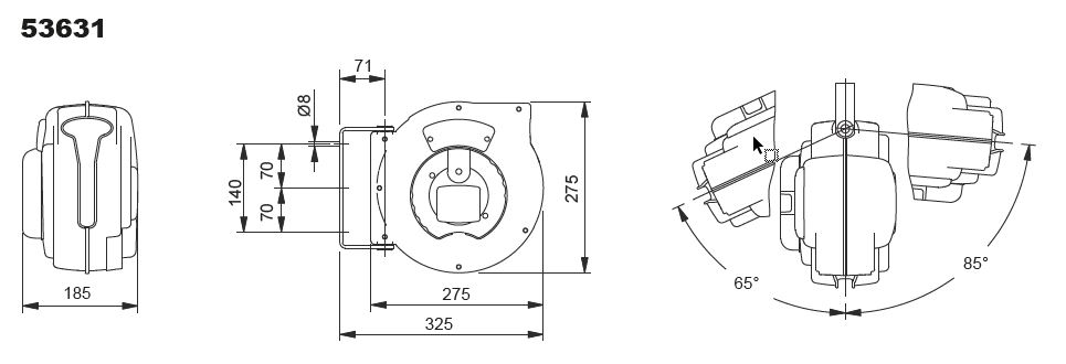 Cable Reel LAN 15M - Alentec & Orion AB