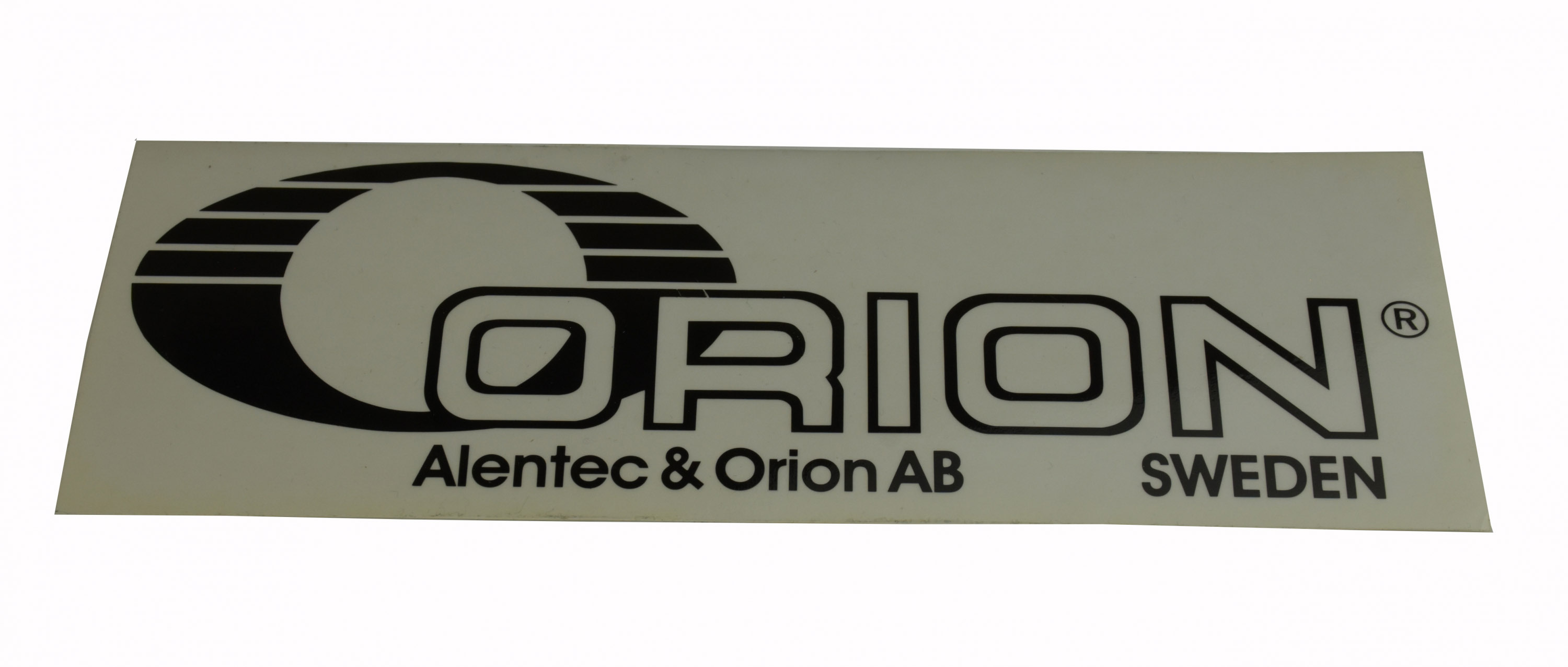 Sticker Orion 220x80mm BLACK - Alentec & Orion AB