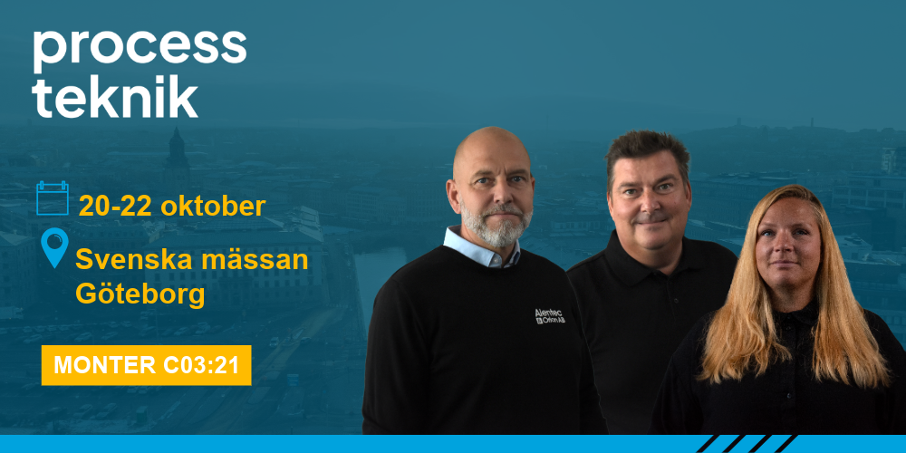 See you at ProcessTeknik in Gothenburg, 20&ndash;22 October