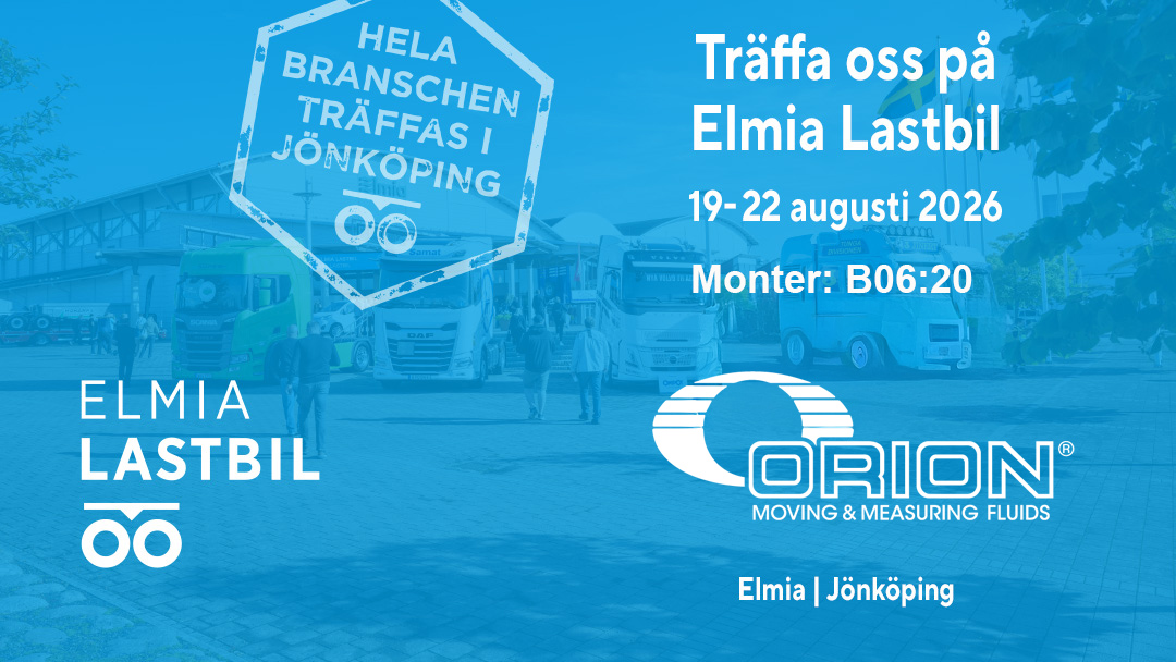 Tr&auml;ffa oss p&aring; Elmia Lastbil 2026!